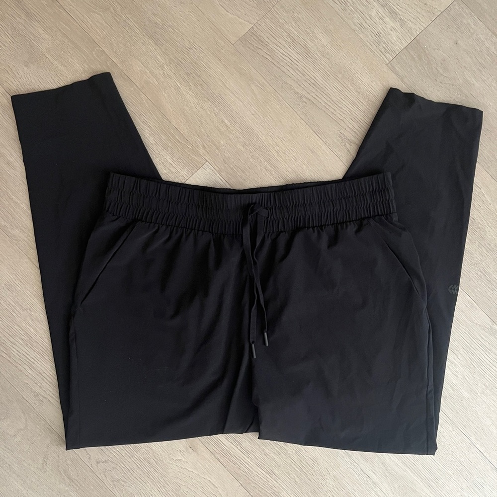 Lightweight, Black Drawstring Pants